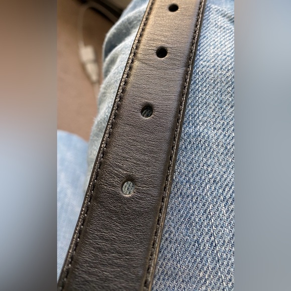 Women’s Coach Black Leather Belt - Picture 8 of 8